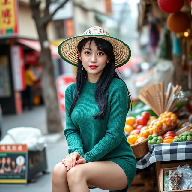 摆地摊