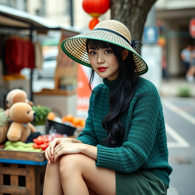 摆地摊