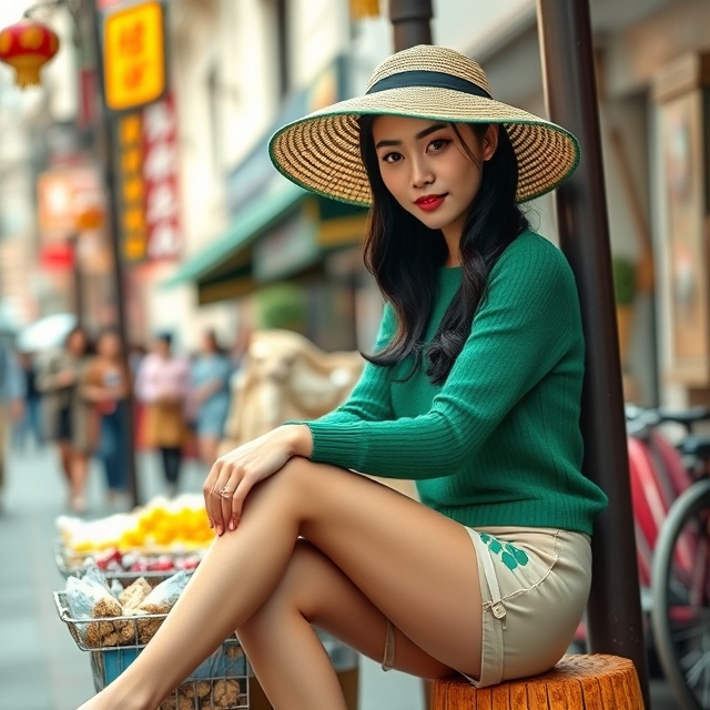 摆地摊